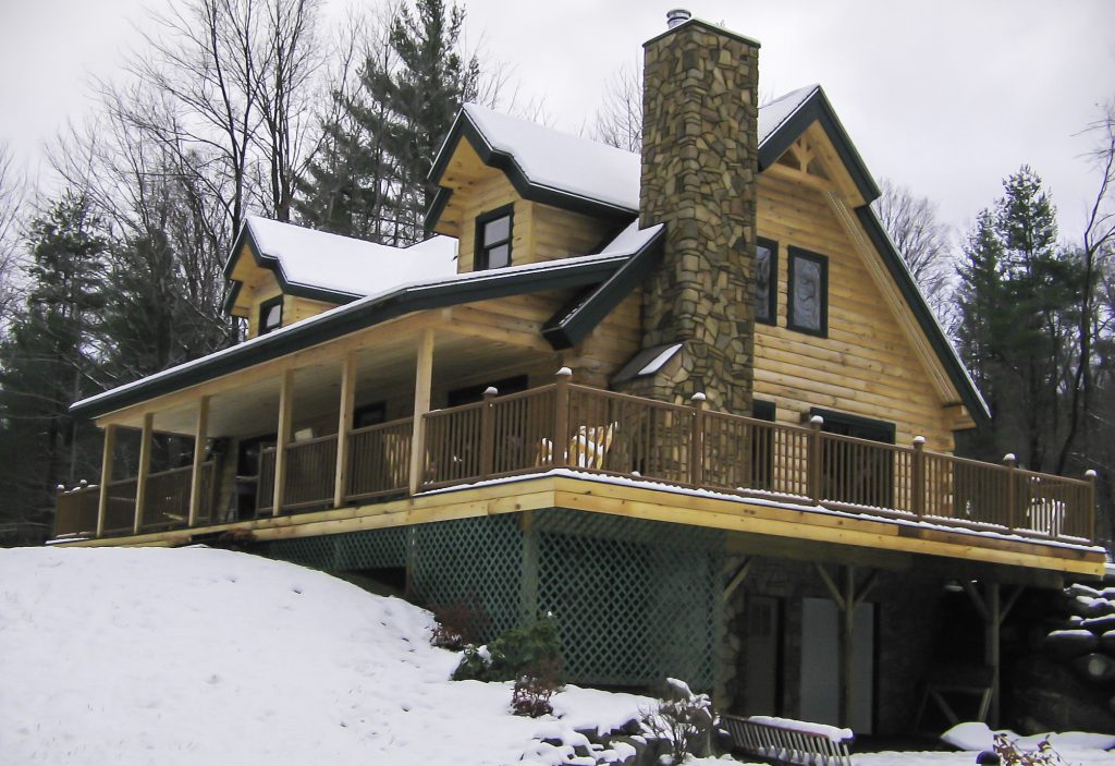 The Brookfield Northeastern Log Homes
